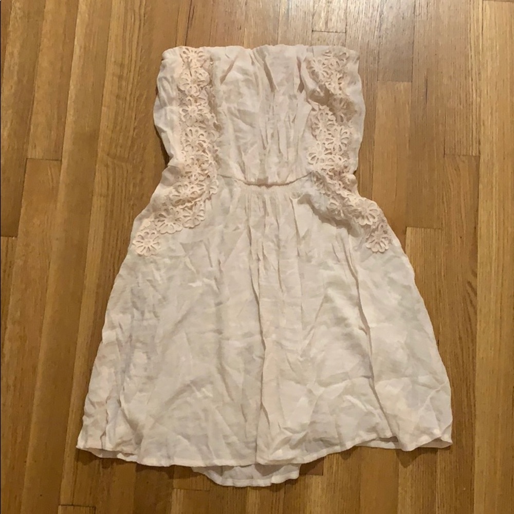 Maje barely worn strapless dress